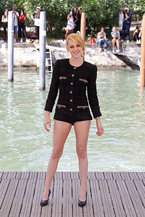 Kristen Stewart Wore the World's Shortest Romper to the 